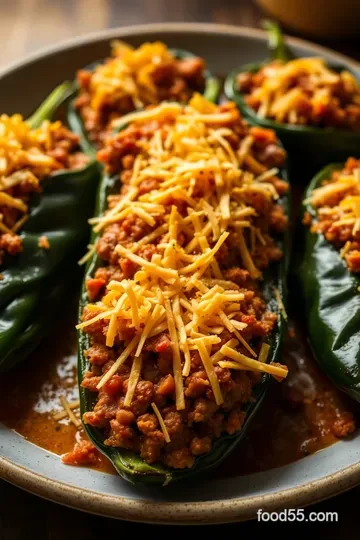 Classic Chile Relleno: Stuffed Peppers With a Kick presentation