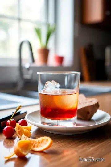 Classic Manhattan Cocktail steps