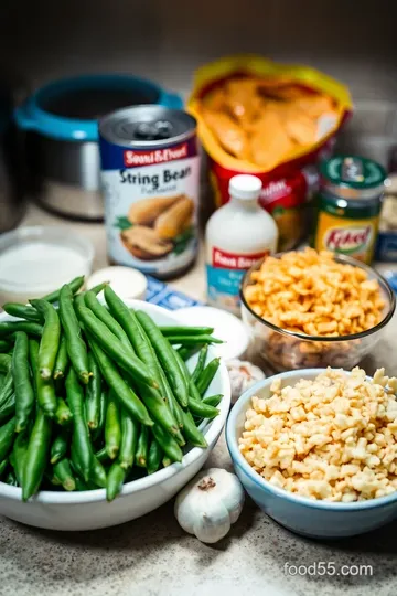 Classic String Bean Casserole: A Comforting Holiday Delight ingredients