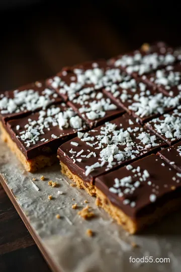 Coconut Chocolate Bars – A Tropical Delight presentation