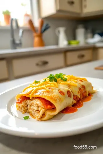 Creamy Delight: Cream Cheese Chicken Enchiladas steps