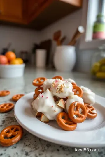 Creamy Dreamy Yogurt Covered Pretzels steps