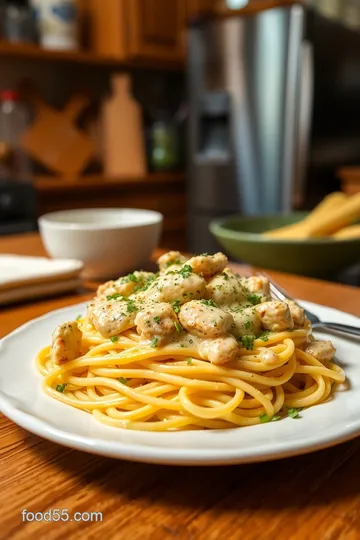 Creamy Garlic Chicken Pasta steps