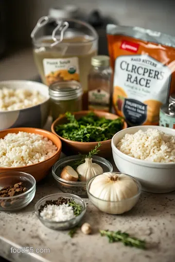 Creamy Herb Rice Delight ingredients