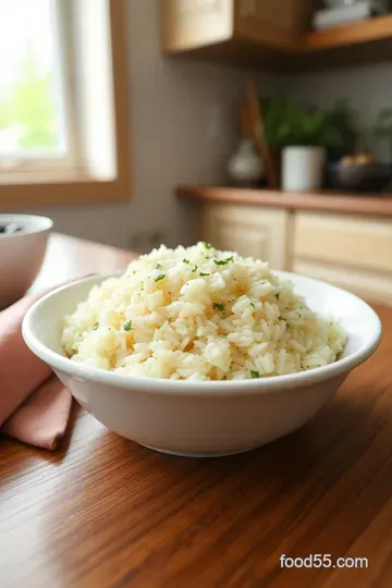 Creamy Herb Rice Delight steps