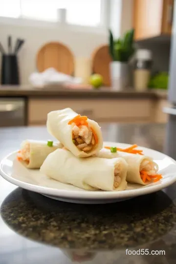 Crispy Baked Egg Rolls with a Flavorful Twist steps