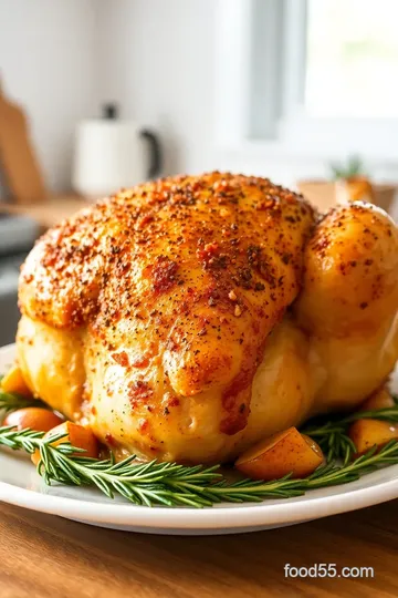 Crispy Convection Oven Roast Chicken steps