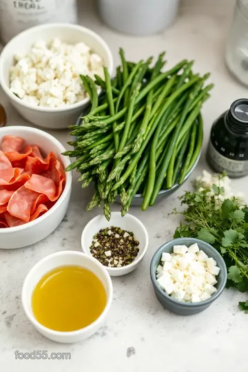 Crispy Prosciutto-Wrapped Asparagus ingredients