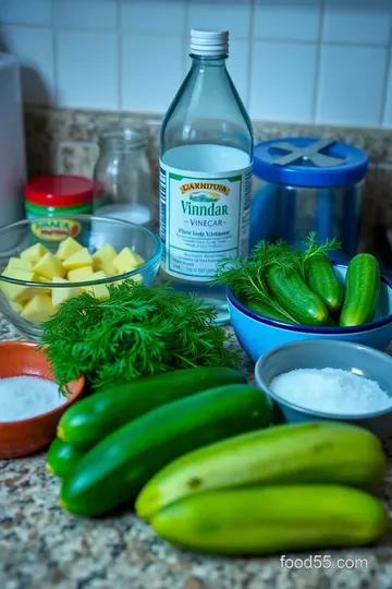 Crunchy Kosher Dill Pickles: A Refreshing Taste of Tradition ingredients