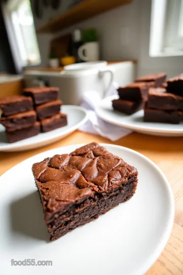 Decadent Chocolate Droste Cocoa Powder Brownies steps