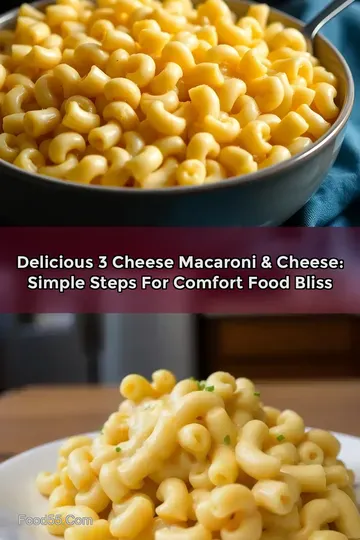 Delicious 3 Cheese Macaroni & Cheese: Simple Steps for Comfort Food Bliss
