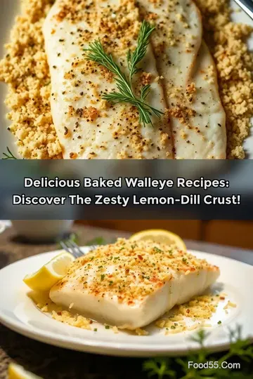 Delicious Baked Walleye Recipes: Discover the Zesty Lemon-Dill Crust!