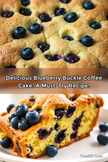 Delicious Blueberry Buckle Coffee Cake: A Must-Try Recipe!