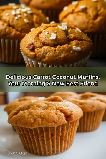 Delicious Carrot Coconut Muffins: Your Morning' s New Best Friend
