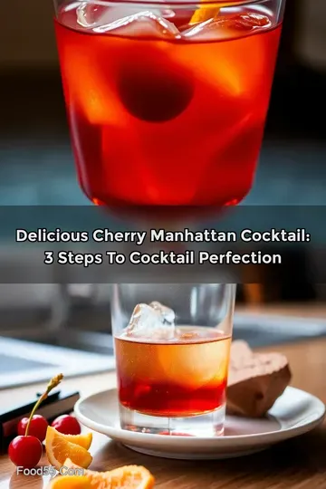 Delicious Cherry Manhattan Cocktail: 3 Steps to Cocktail Perfection