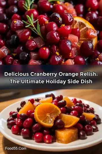 Delicious Cranberry Orange Relish: The Ultimate Holiday Side Dish