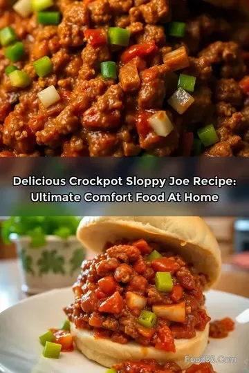 Delicious Crockpot Sloppy Joe Recipe: Ultimate Comfort Food at Home