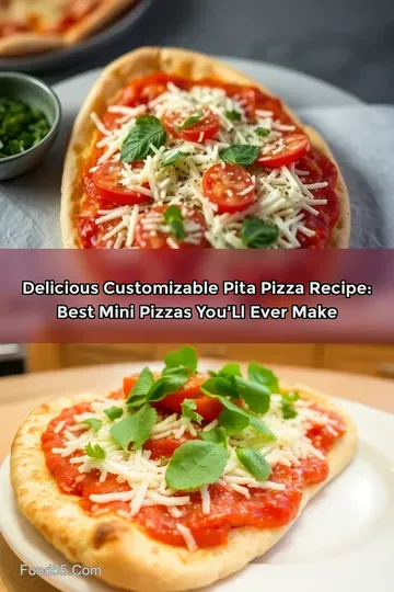 Delicious Customizable Pita Pizza Recipe: Best Mini Pizzas You' ll Ever Make