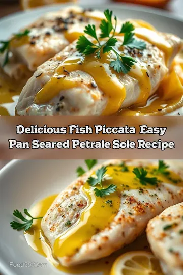 Delicious Fish Piccata: Easy Pan-Seared Petrale Sole Recipe