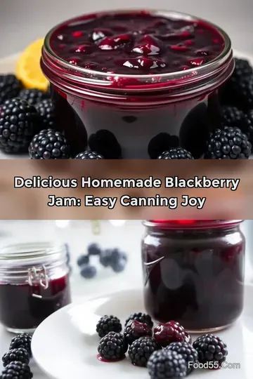 Delicious Homemade Blackberry Jam: Easy Canning Joy