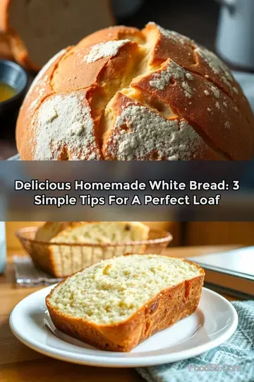 Delicious Homemade White Bread: 3 Simple Tips for a Perfect Loaf
