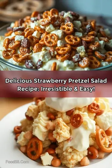 Delicious Strawberry Pretzel Salad Recipe: Irresistible & Easy!