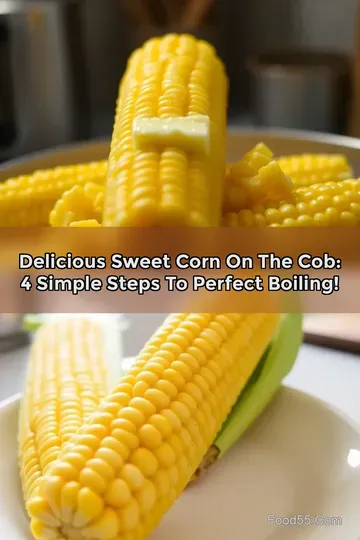 Delicious Sweet Corn on the Cob: 4 Simple Steps to Perfect Boiling!