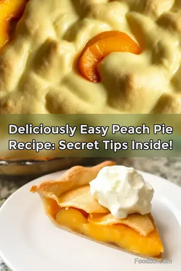 Deliciously Easy Peach Pie Recipe: Secret Tips Inside!