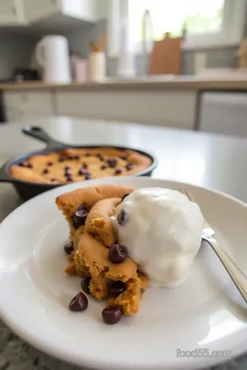 Dutch Oven Chocolate Chip Cookie Skillet steps