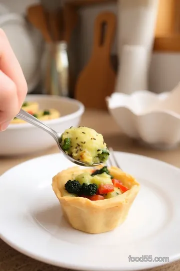 Flaky Vegetable Pastry Bites steps