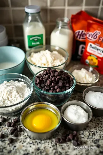 Fluffy Chocolate Chip Pancakes: A Breakfast Classic ingredients