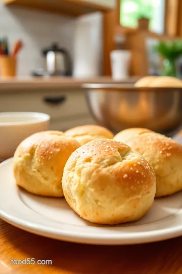 Fluffy Sourdough Dinner Rolls steps