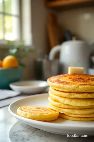 Yellow Maize Flour Pancakes steps