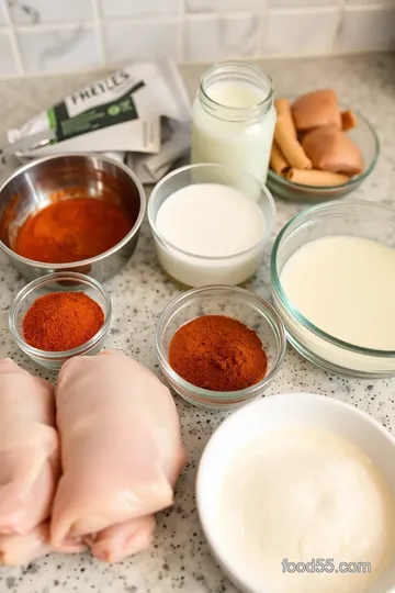 Spicy Dave s Hot Chicken ingredients