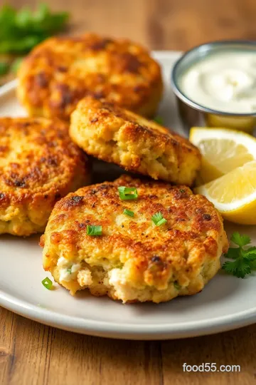 Maryland Crab Cakes presentation