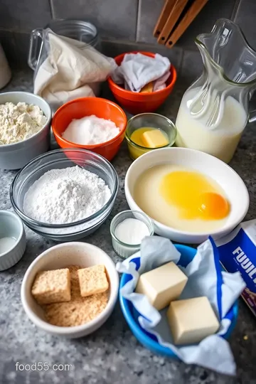 Classic Swiss Gipfeli (Croissant) ingredients