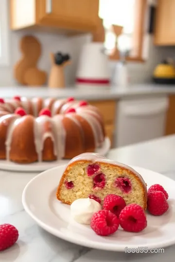 Gluten-Free Bundt Cake with Lemon and Raspberries steps