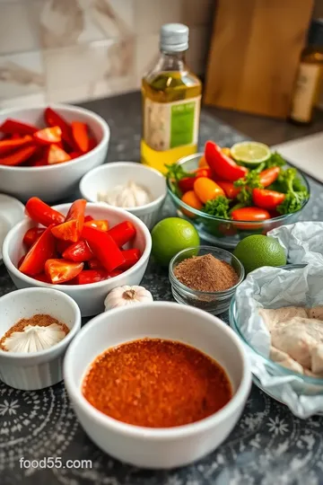 San Antonio Grilled Red Pepper Mexican Chicken Marinade ingredients