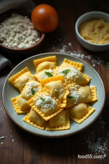 Handmade Ravioli Delights presentation