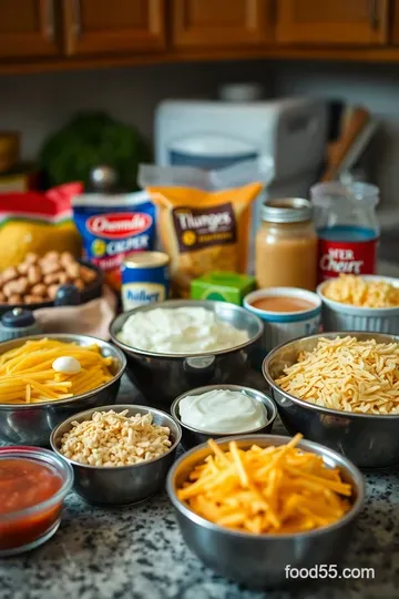Heartwarming Chicken Spaghetti Bake ingredients