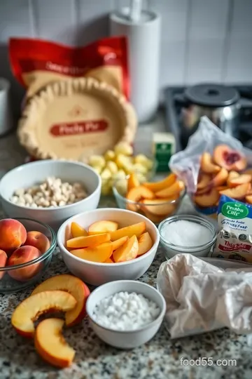 Heavenly Easy Peach Pie: A Slice of Summer ingredients