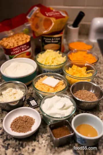 Heavenly Funeral Potatoes: Comforting Cheesy Potato Casserole ingredients