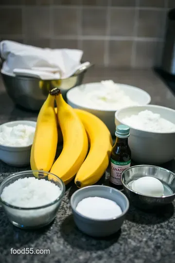 Heavenly Homemade Banana Bread ingredients