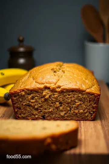 Heavenly Homemade Banana Bread presentation