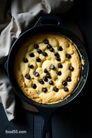 Heavenly Mini Skillet Cookie with Almond Flour presentation