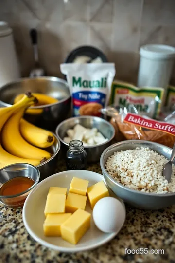 Indulgent Maui Banana Bread Recipe ingredients