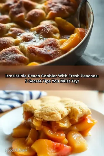 Irresistible Peach Cobbler with Fresh Peaches: 5 Secret Tips You Must Try!