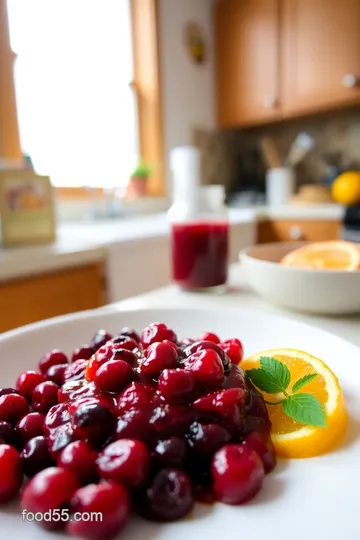 Low-Carb Cranberry Jam with Orange and Spices steps