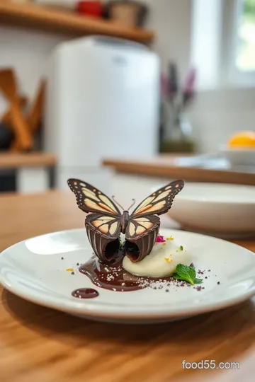 Butterfly Chocolate Delight steps