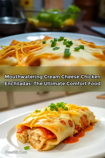 Mouthwatering Cream Cheese Chicken Enchiladas: The Ultimate Comfort Food